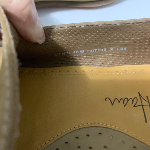 Cole Haan Women's Tan Suede‎ Loafers 10 Corp Light Academia Round Toe Slip On - Picture 11 of 12